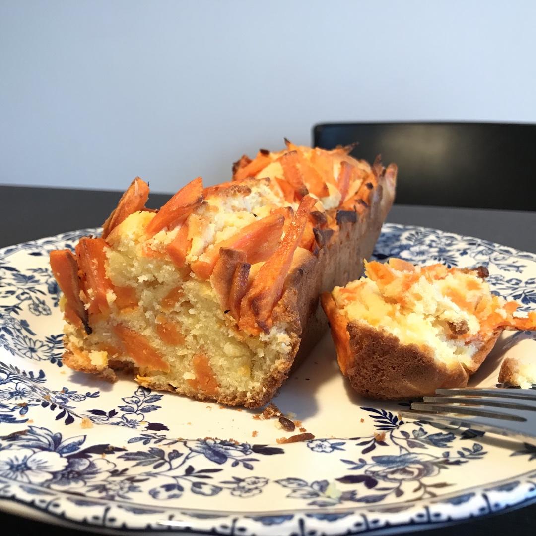 香甜的红薯条蛋糕