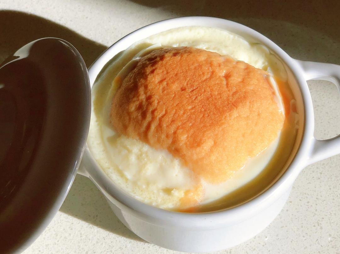 宝宝辅食 蛋糕仔牛奶炖蛋的做法