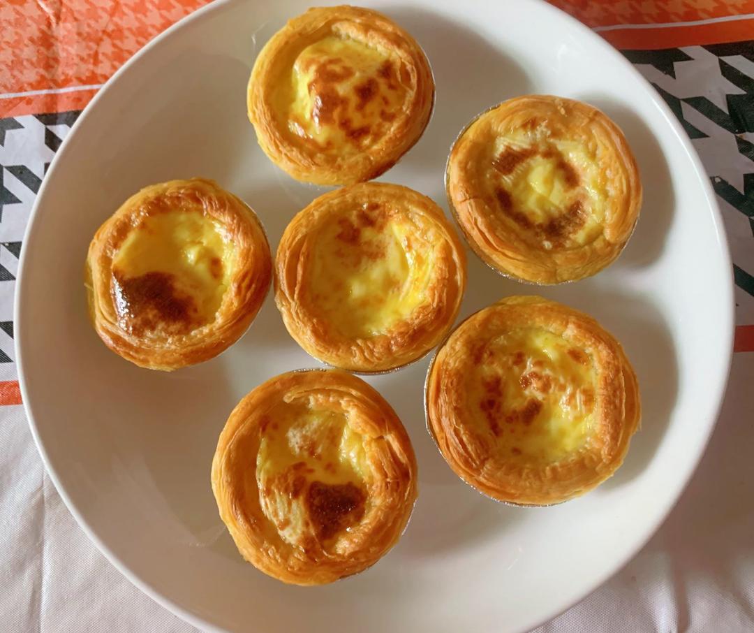 空气炸锅版全蛋葡式蛋挞『秒杀KFC』悠伴空气炸锅