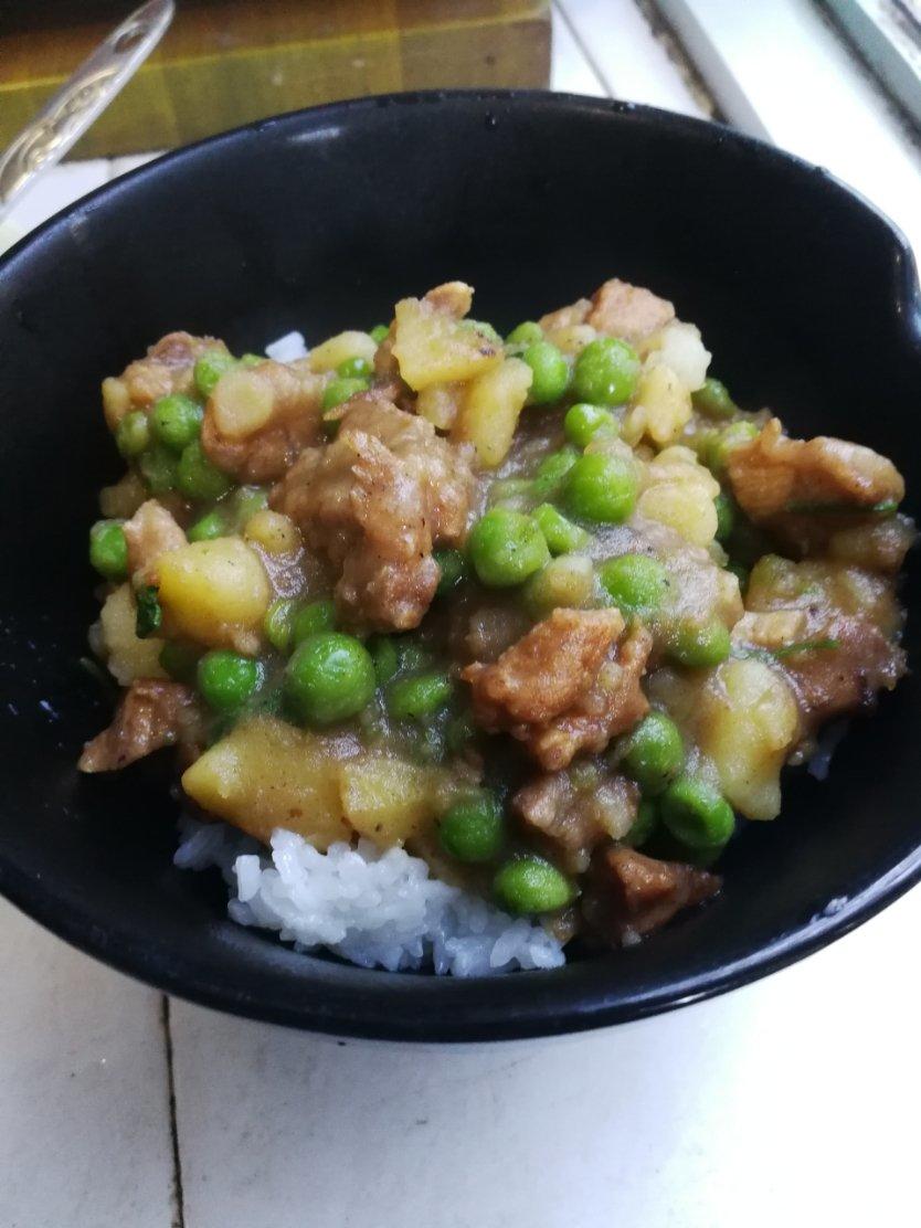 可乐排骨炖土豆