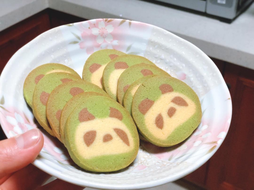 熊猫抹茶饼干