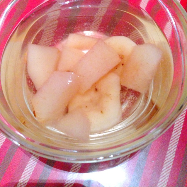 马蹄雪梨清肺汤