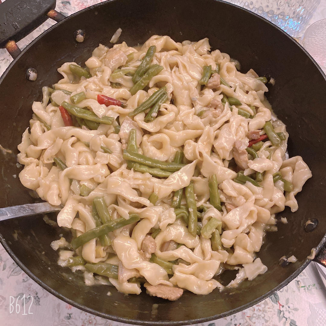豆角焖面