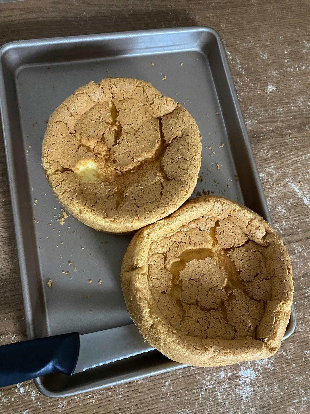 经典戚风——拜拜蛋糕（中空、圆模均可）