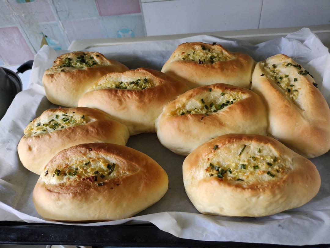 蒜香面包