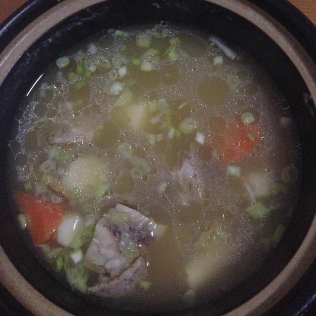 山药羊肉汤的做法
