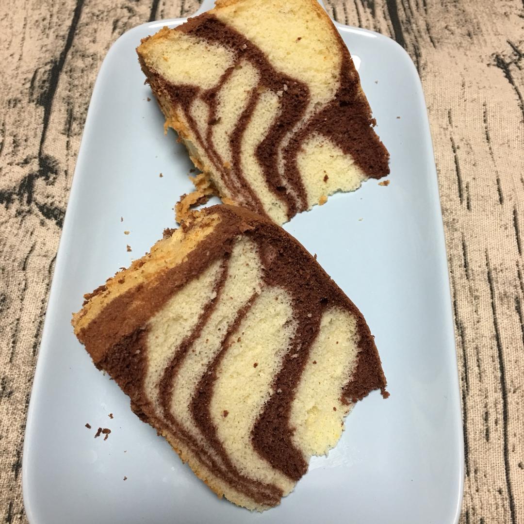 斑马纹酸奶蛋糕