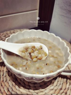 小美版 薏仁百合绿豆汤的做法 步骤3