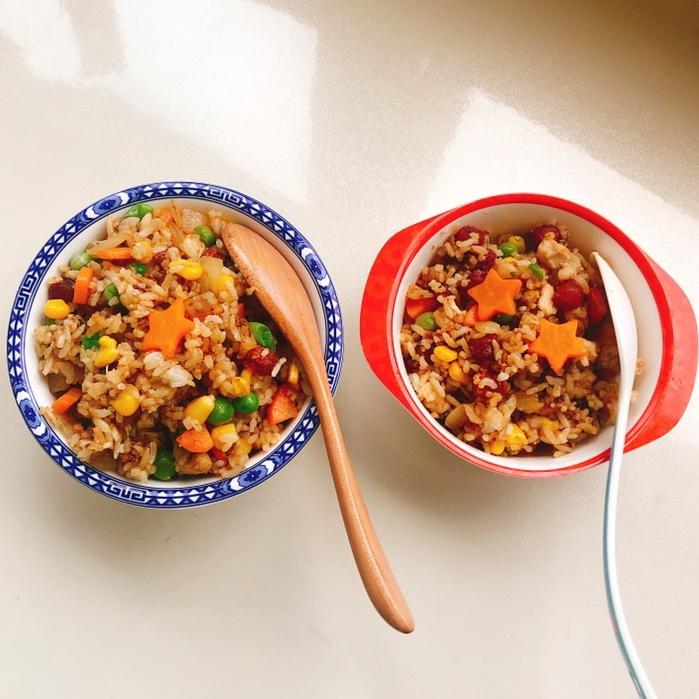 孜然鸡肉炒饭