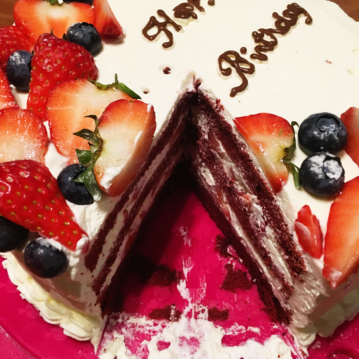 暖心红丝绒蛋糕［6寸绵软戚风版 ］