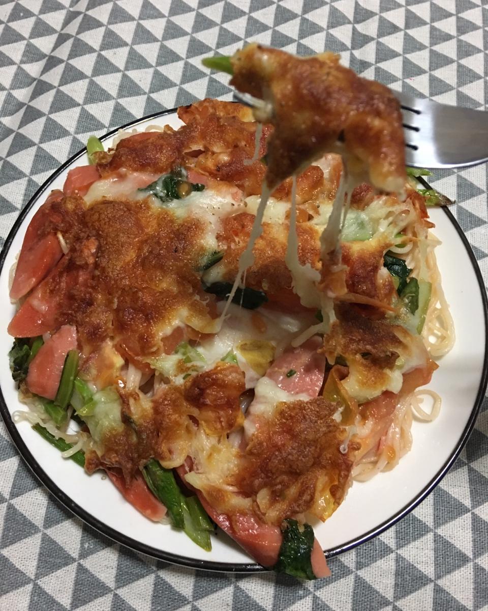 #泡面不简单#芝士焗面