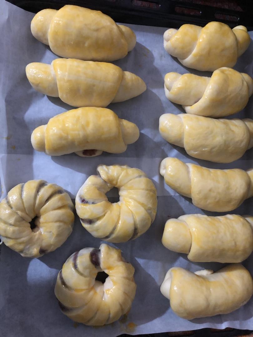 隔夜也柔软的牛角包🥐
