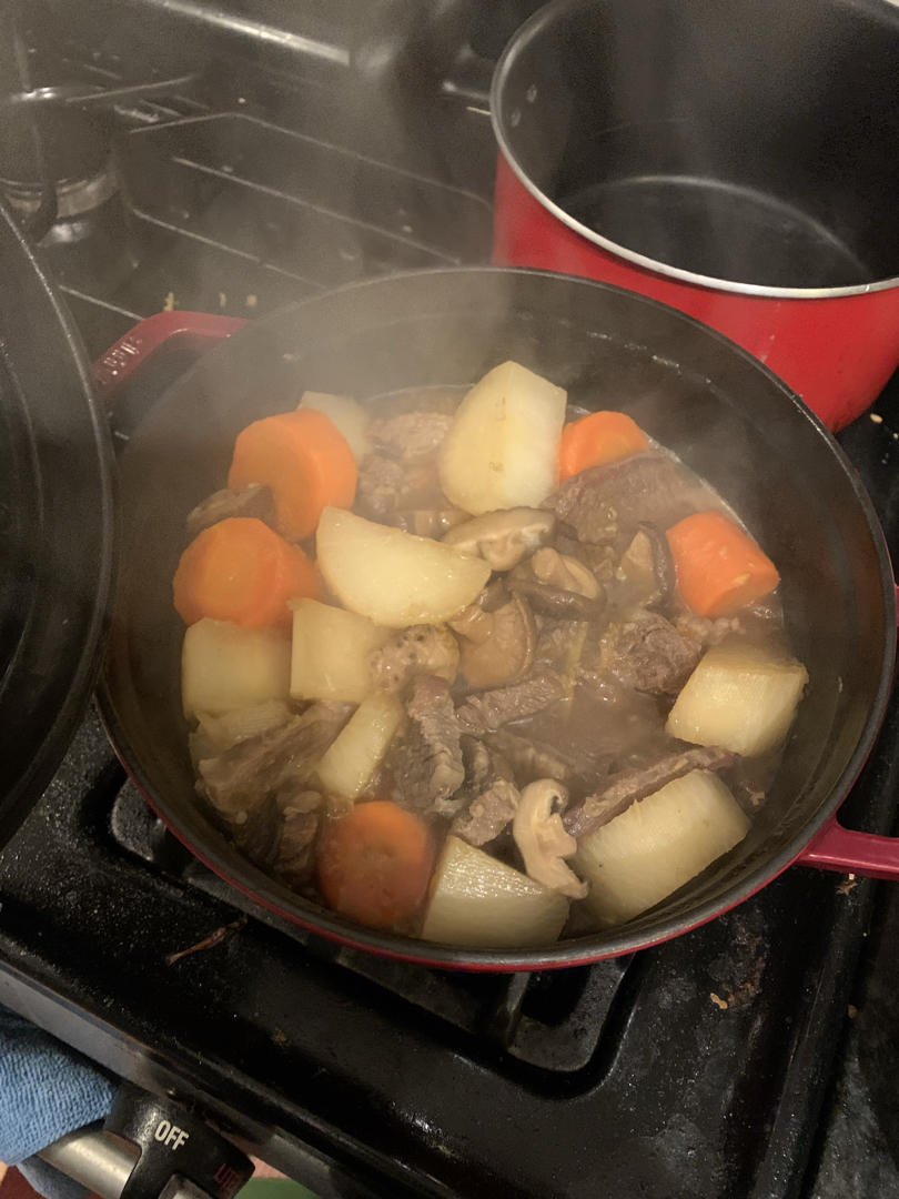 韩式炖牛仔骨锅(Galbi-jjim)