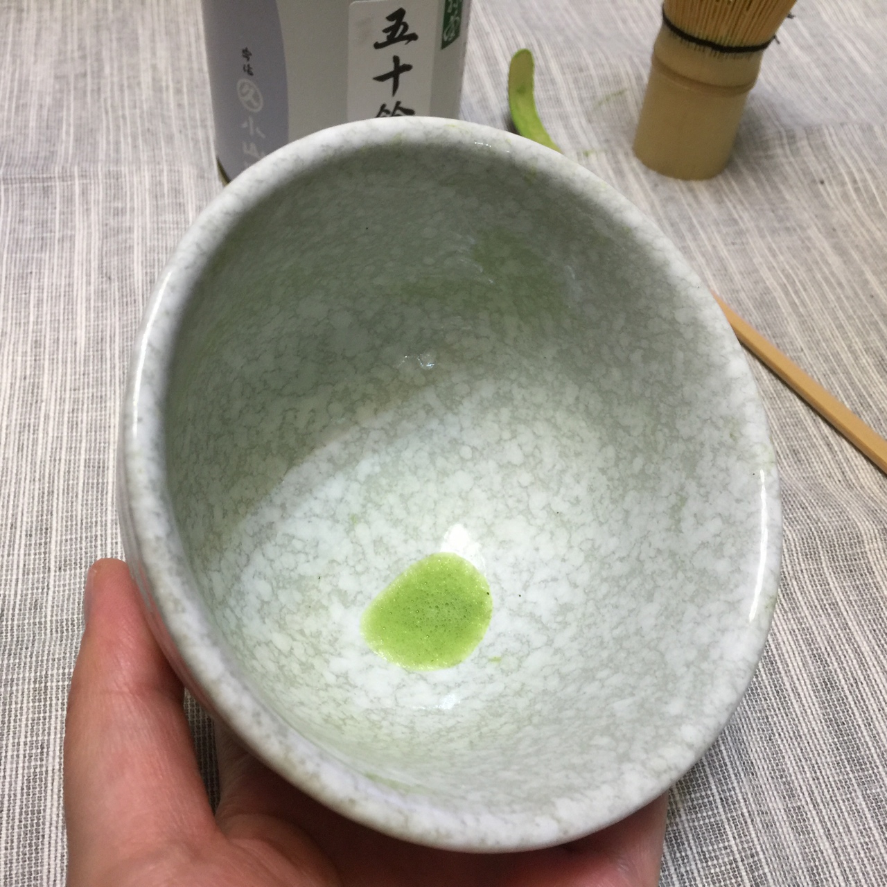 日式抹茶的原始喝法（打抹茶）