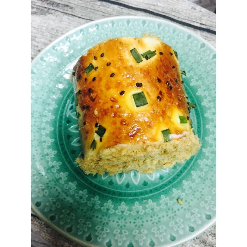 香葱肉松面包卷