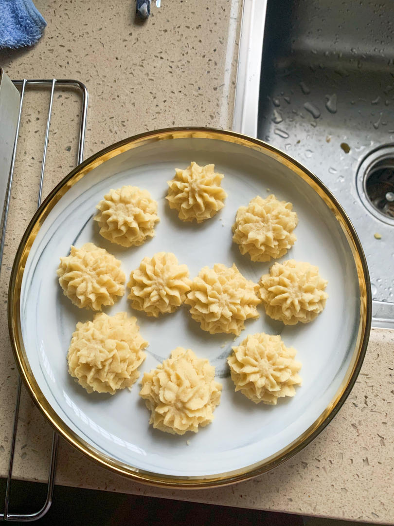 堂妈教你做三色曲奇