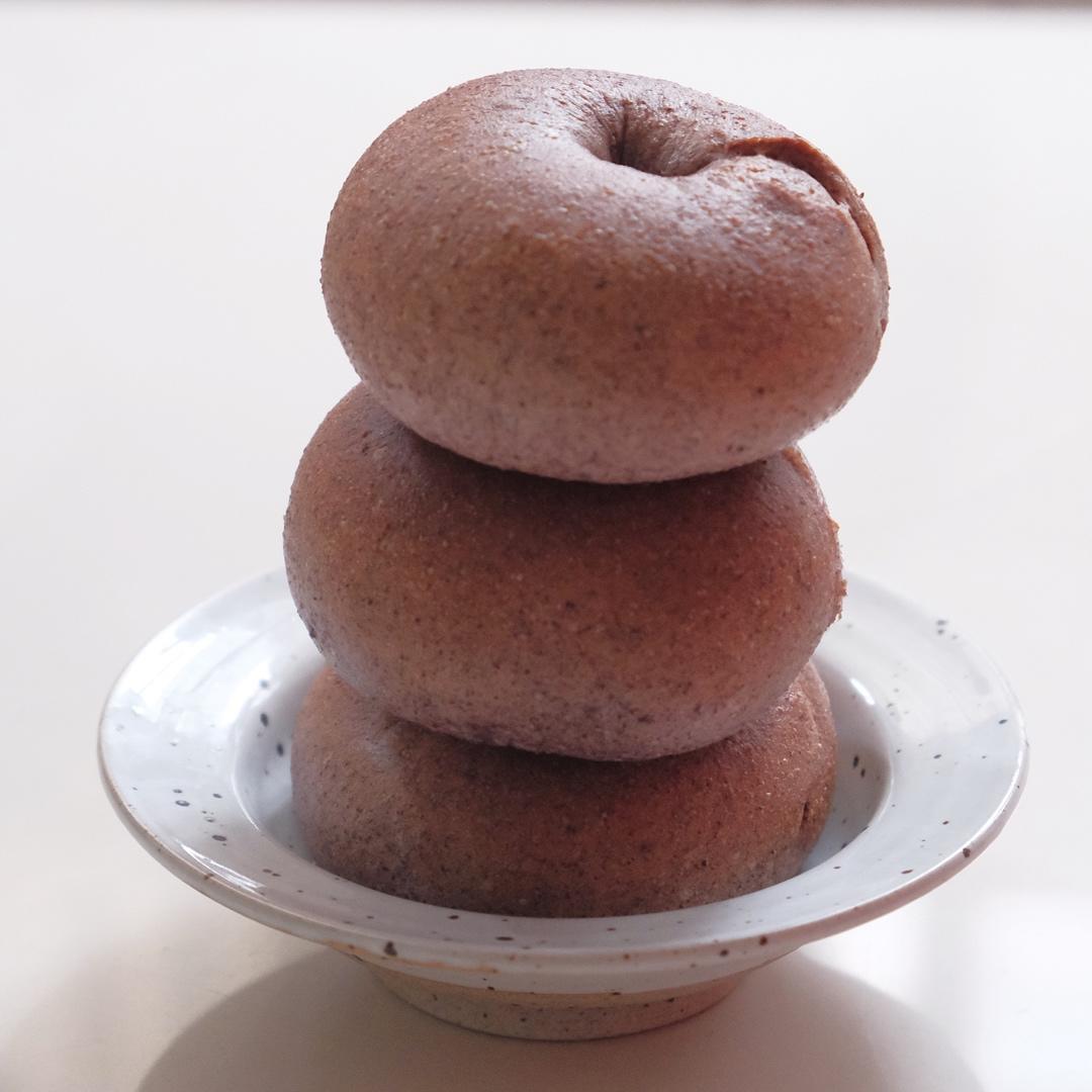 黑米贝果