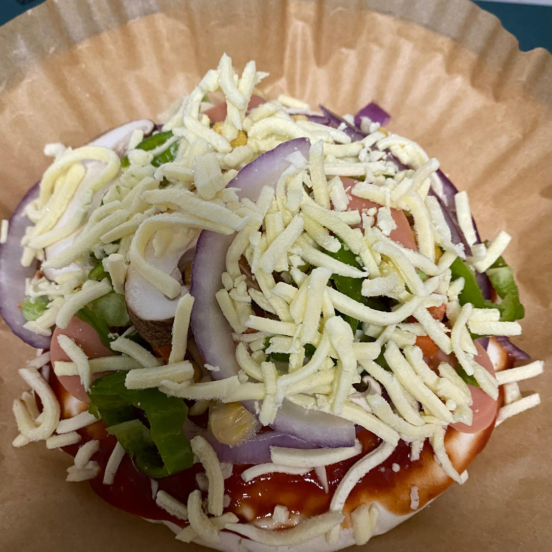空气炸锅版pizza