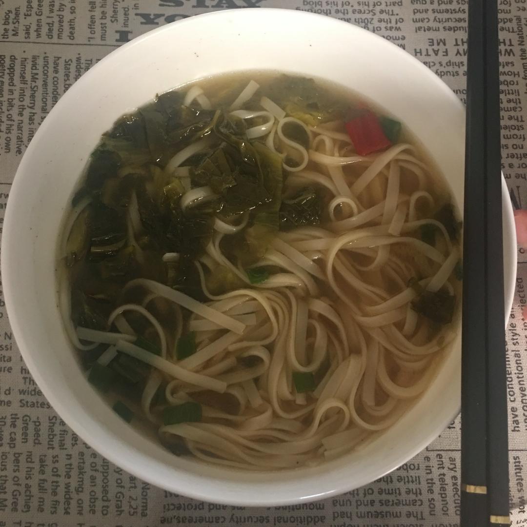 酸菜面