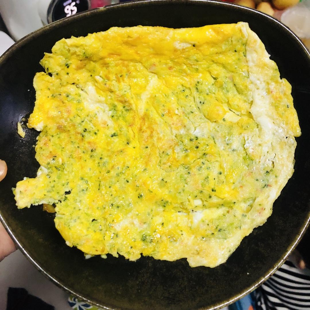 西兰花千层饼 宝宝辅食食谱