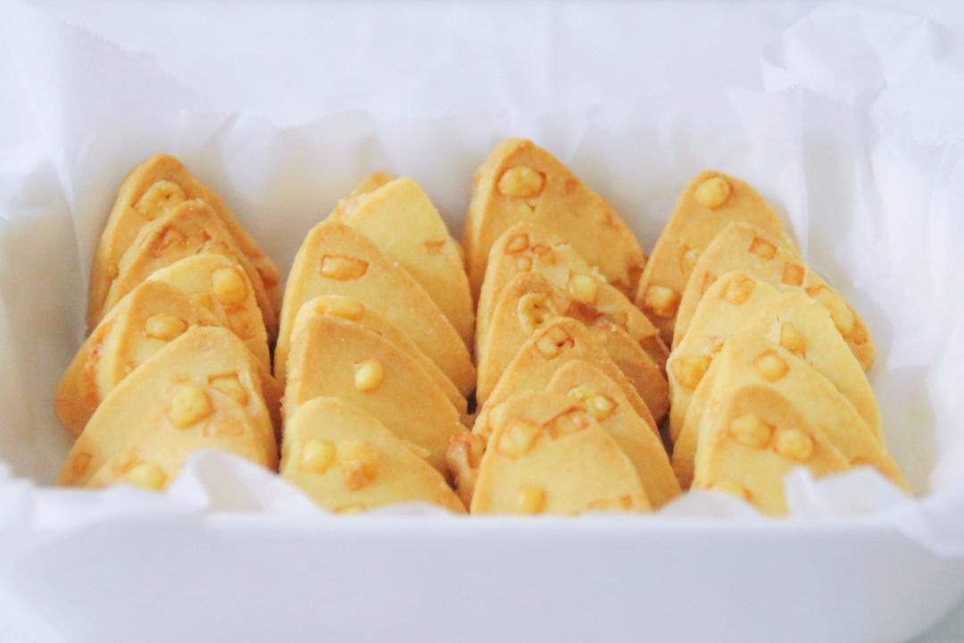 免打发❗️零失败❗️黄金芝士咸味饼干❗️