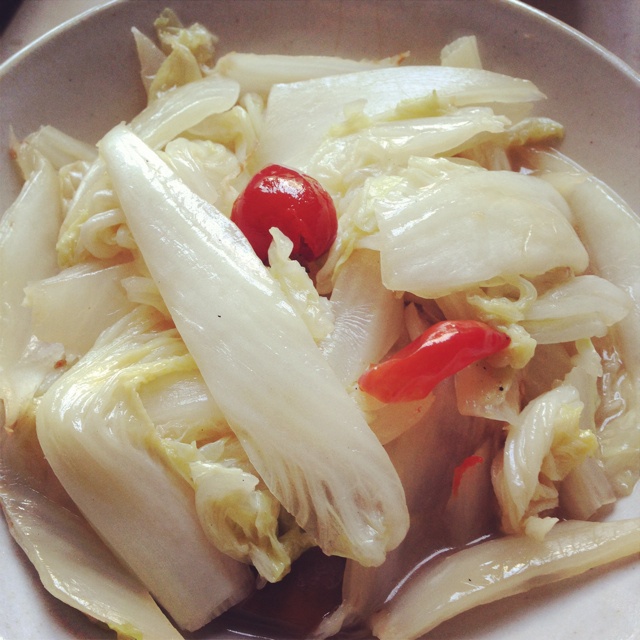 泡椒炒白菜