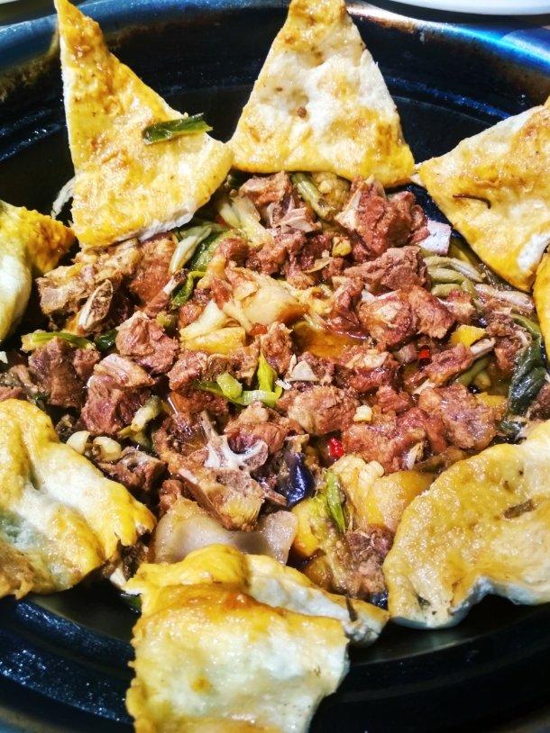 easy•排骨豆角烀饼
