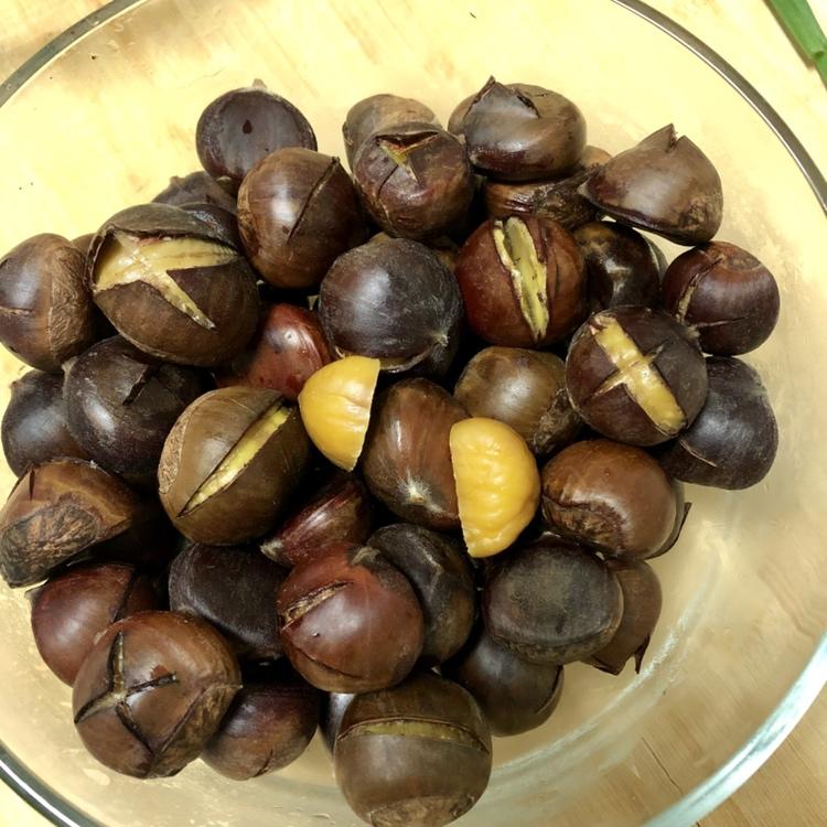 蒸板栗