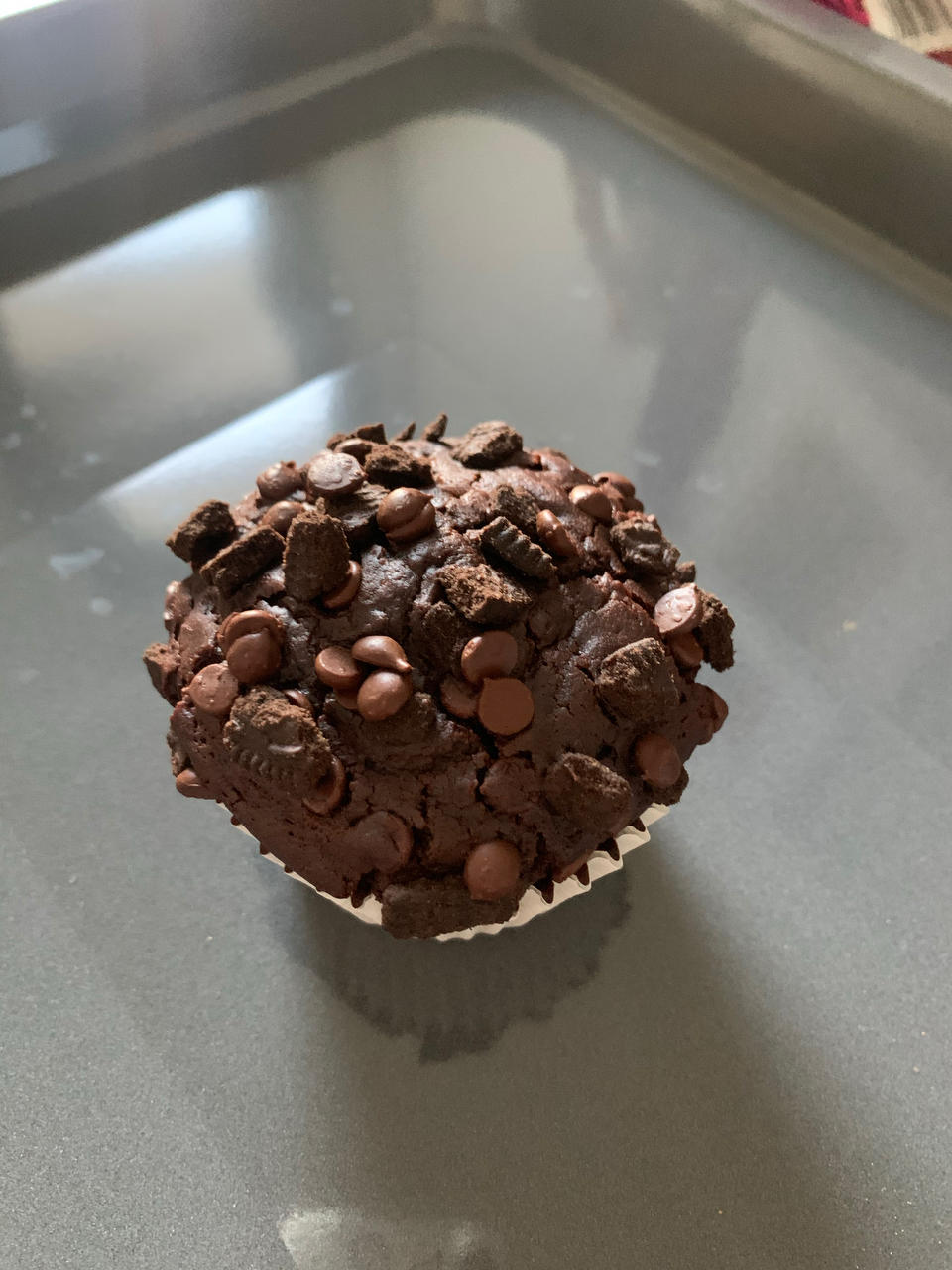 在家做巧克力蘑菇头麦芬蛋糕🍫