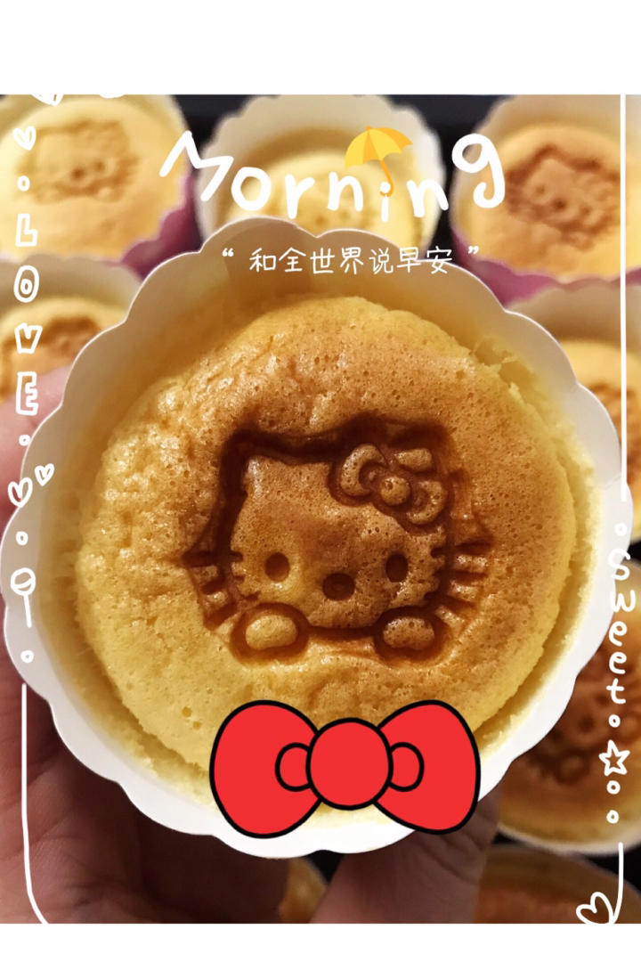 戚风小纸杯蛋糕