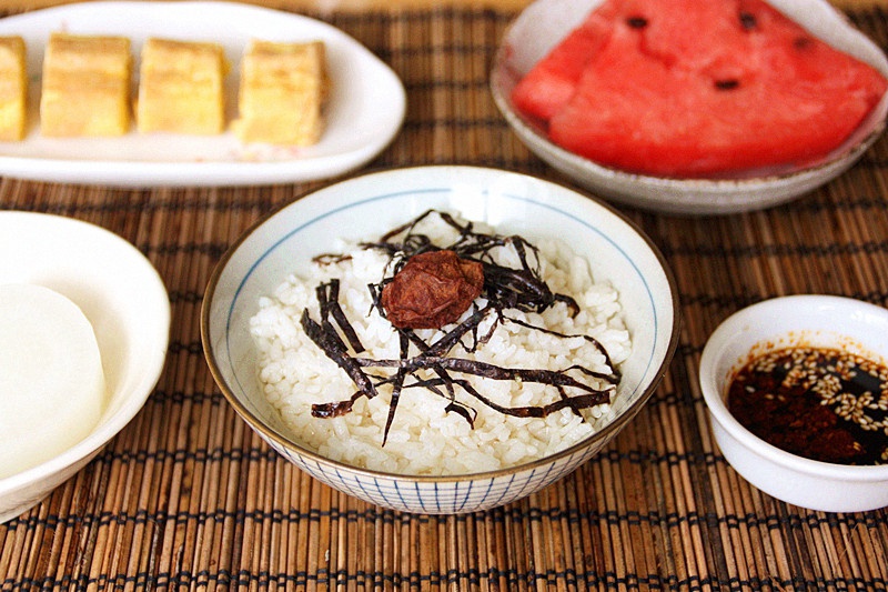 自己吃饭的时候的做法