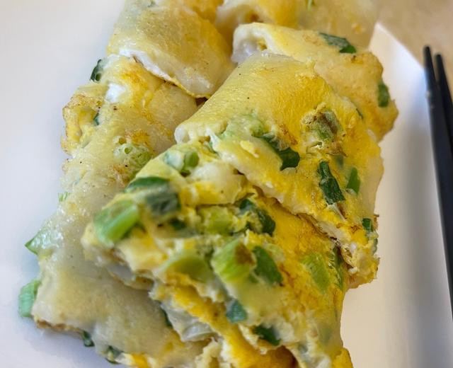 台式早餐蛋饼(作法一)的做法