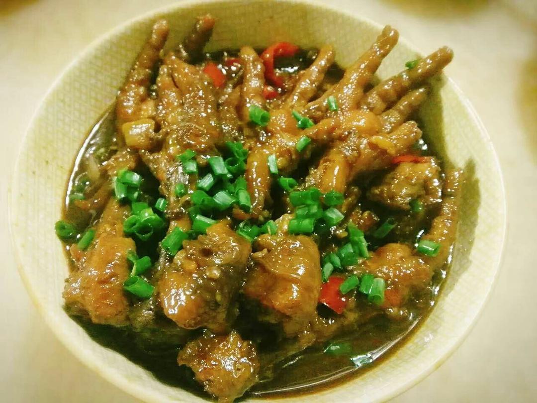 秘制红烧鸡爪