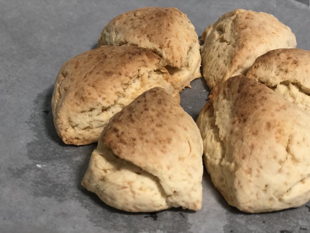 双重椰香司康（椰子油+椰浆）极速快手