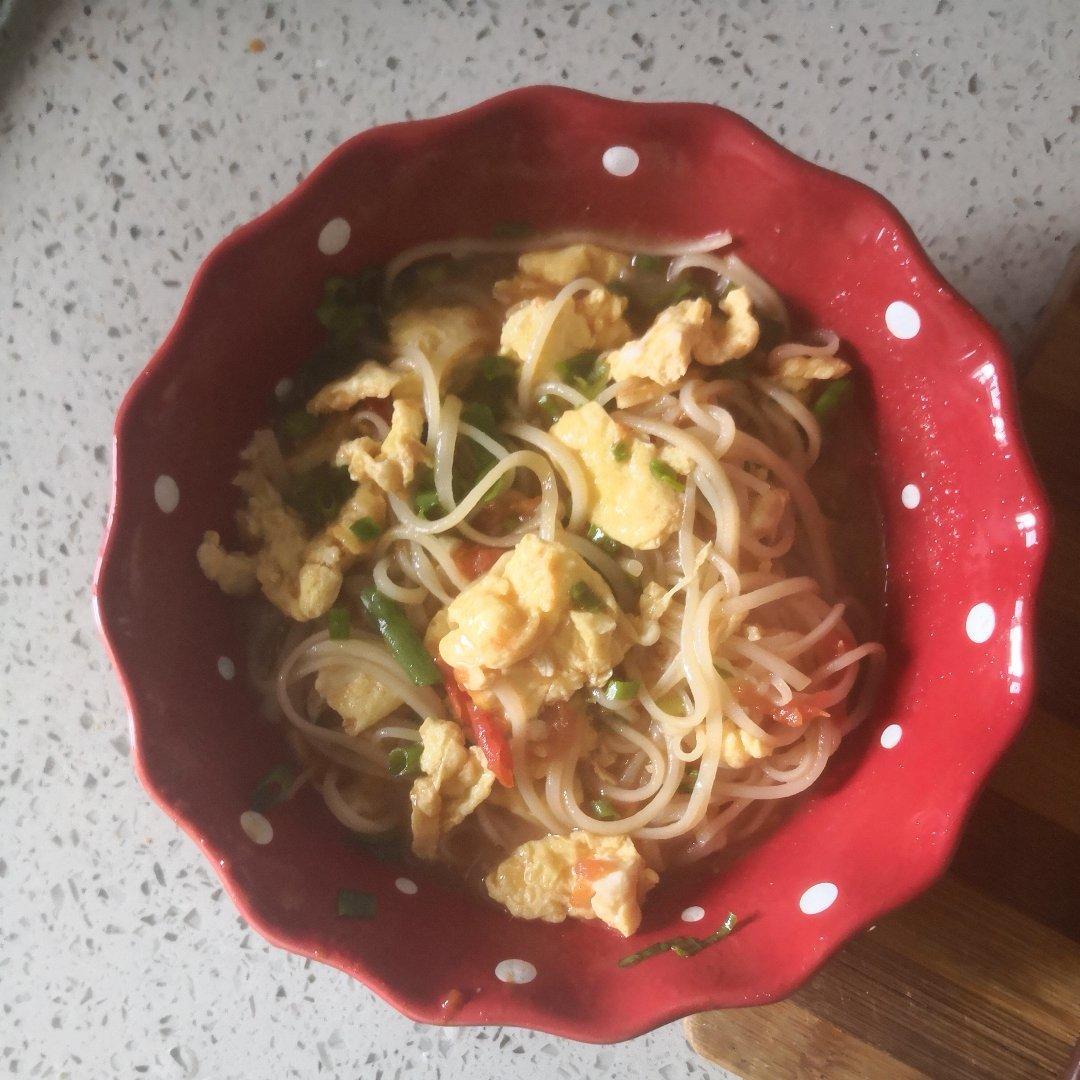 超级入味好吃的番茄鸡蛋面