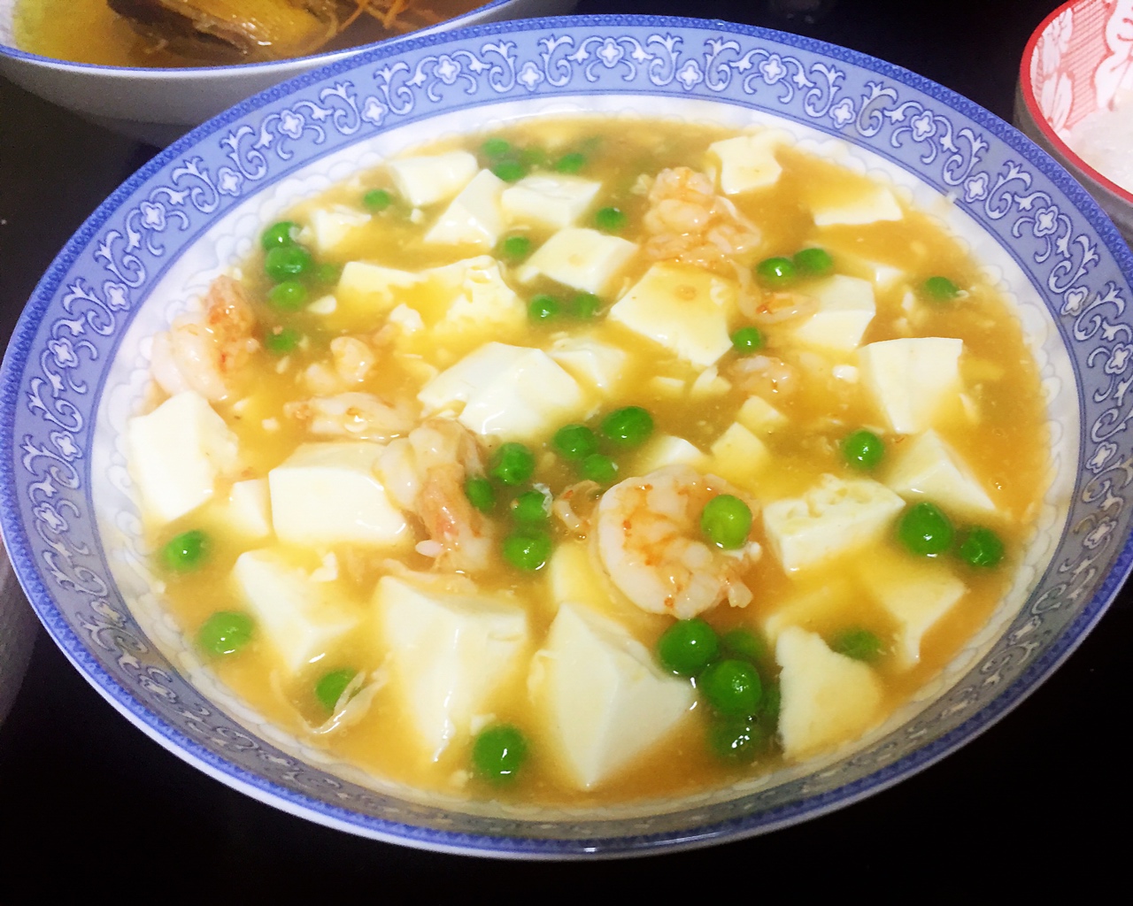 虾仁豆腐汤的做法