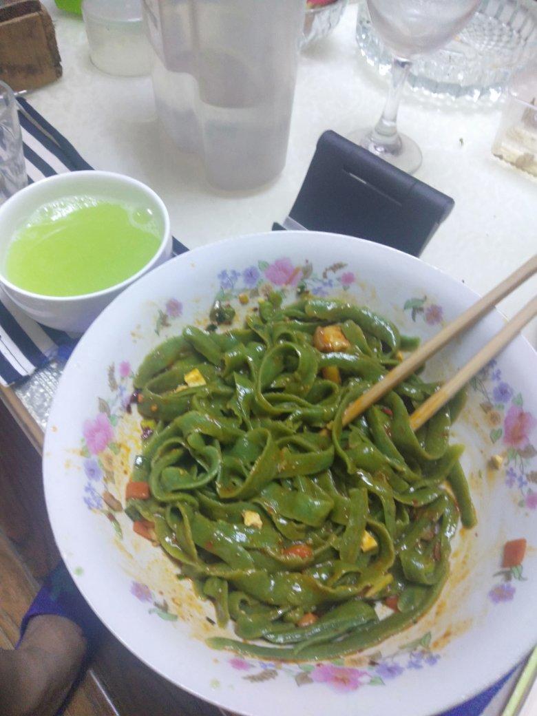 自制刀削面