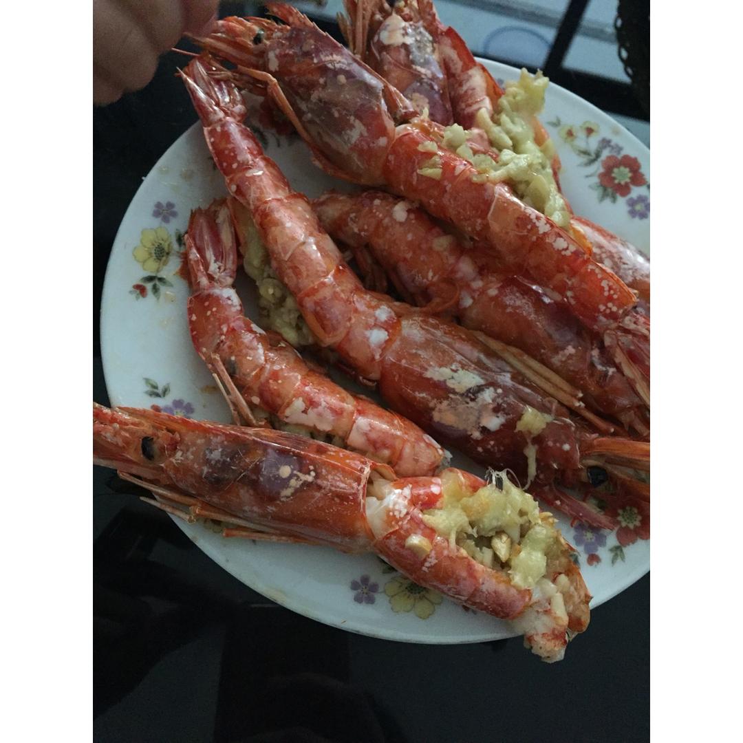 蒜蓉芝士焗虾