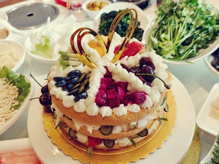 一岁宝宝也能大口吃•草莓山药蛋糕🍓•电饭锅版宝宝周岁生日蛋糕