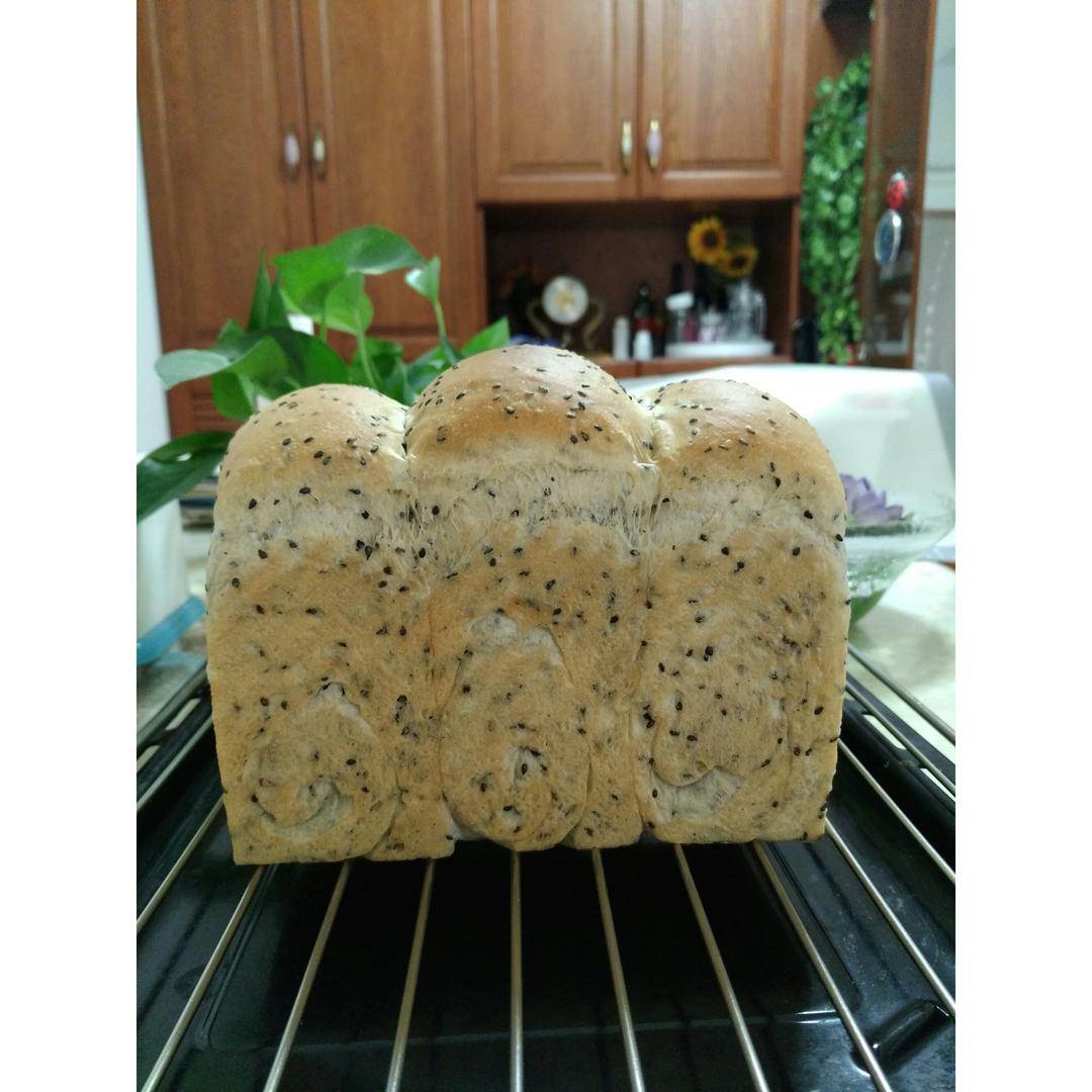 金大旺的黑芝麻吐司