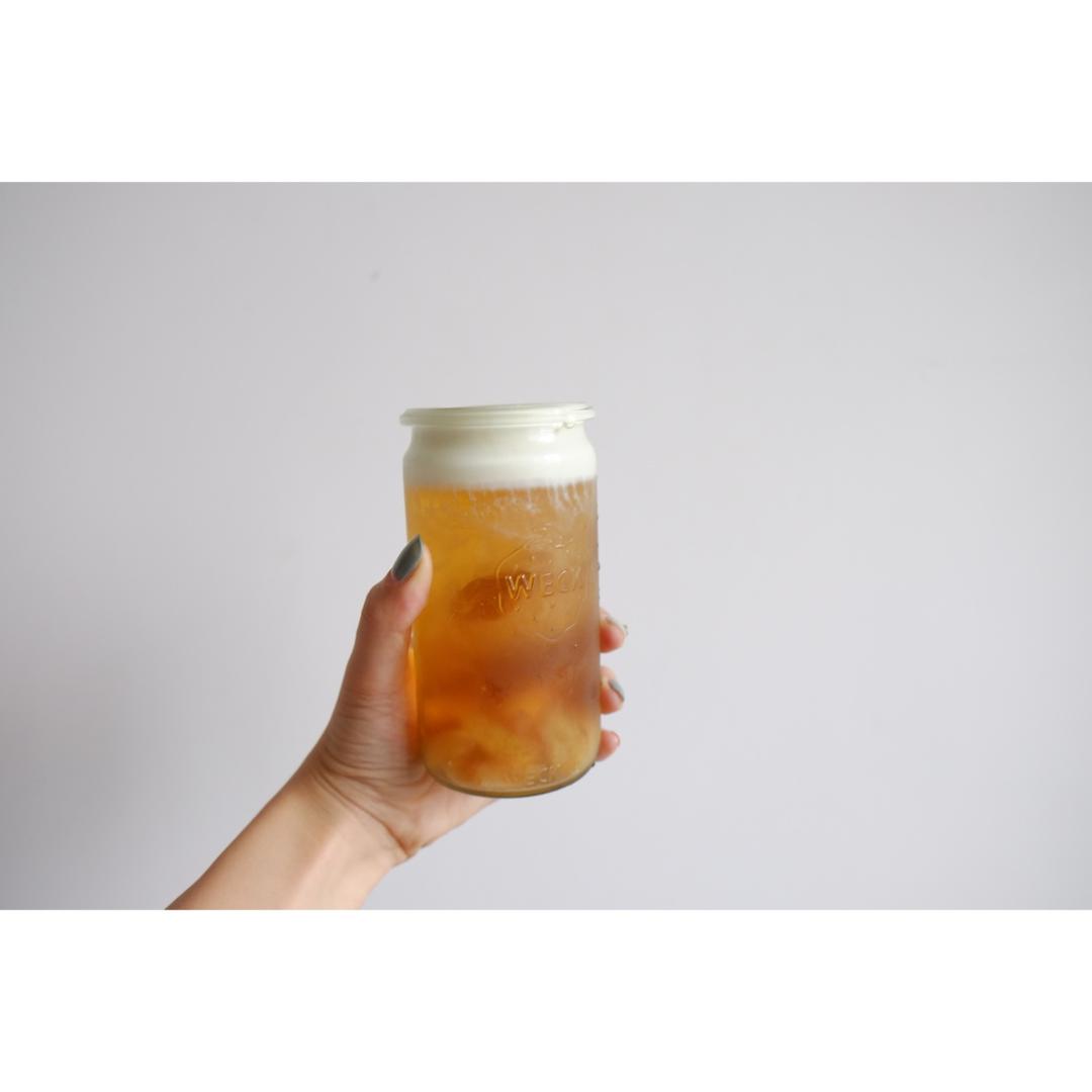 夏日水果茶公式（附奶盖做法）