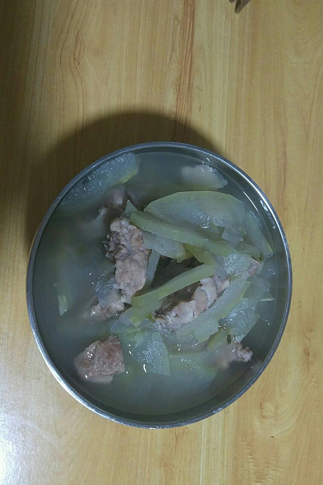 冬瓜排骨汤电饭煲版