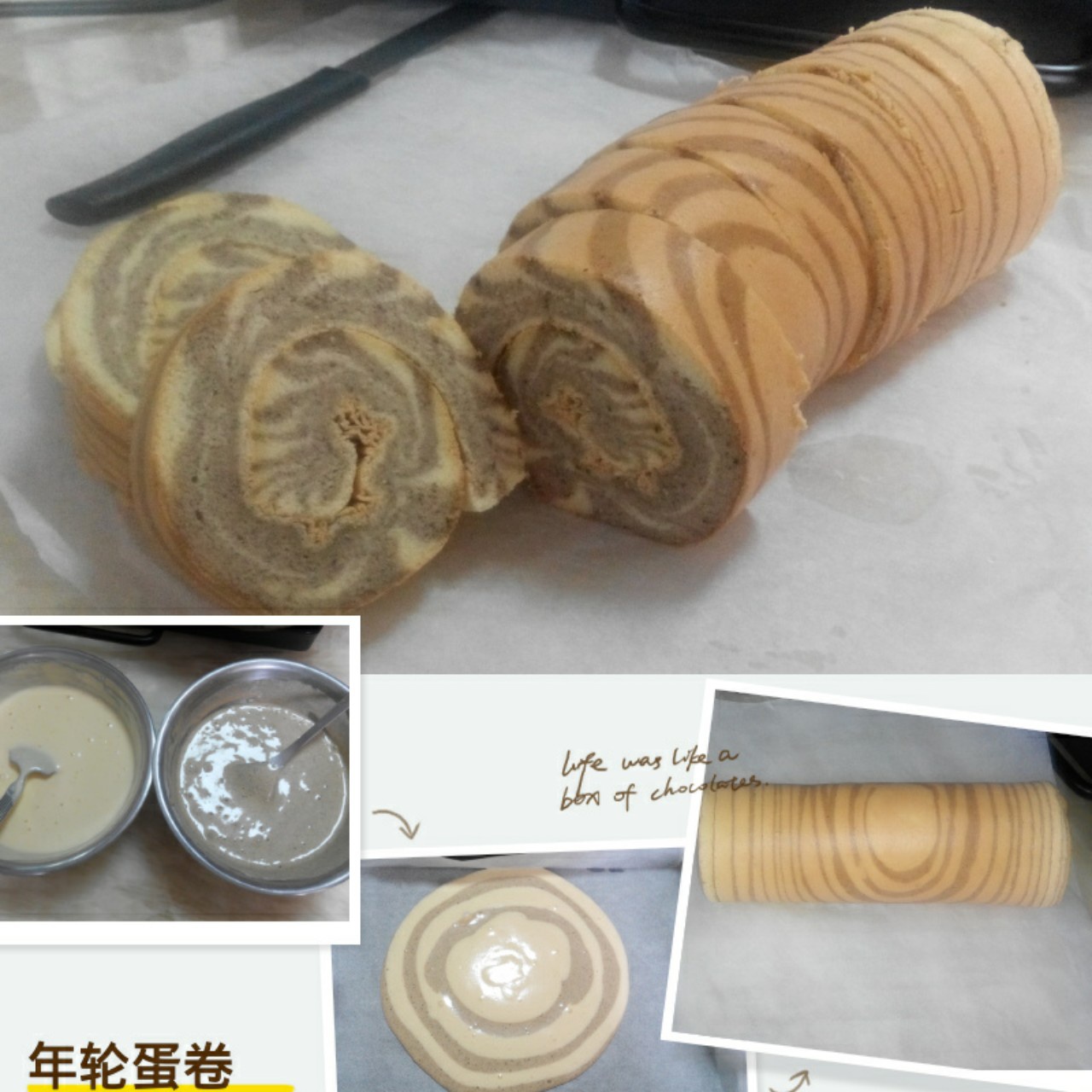 戚风卷？瑞士卷？蛋糕卷卷卷卷