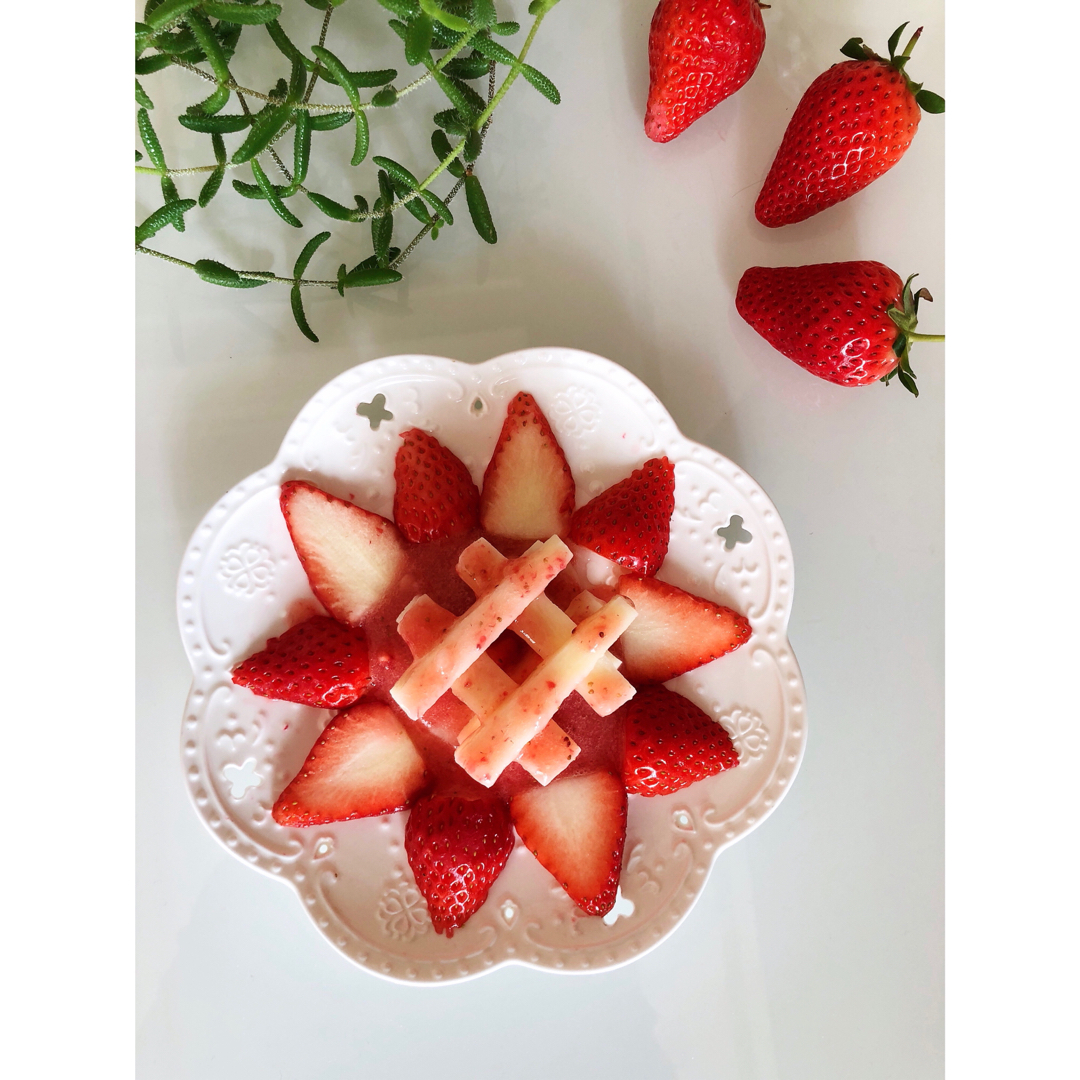 草莓🍓山药拼盘