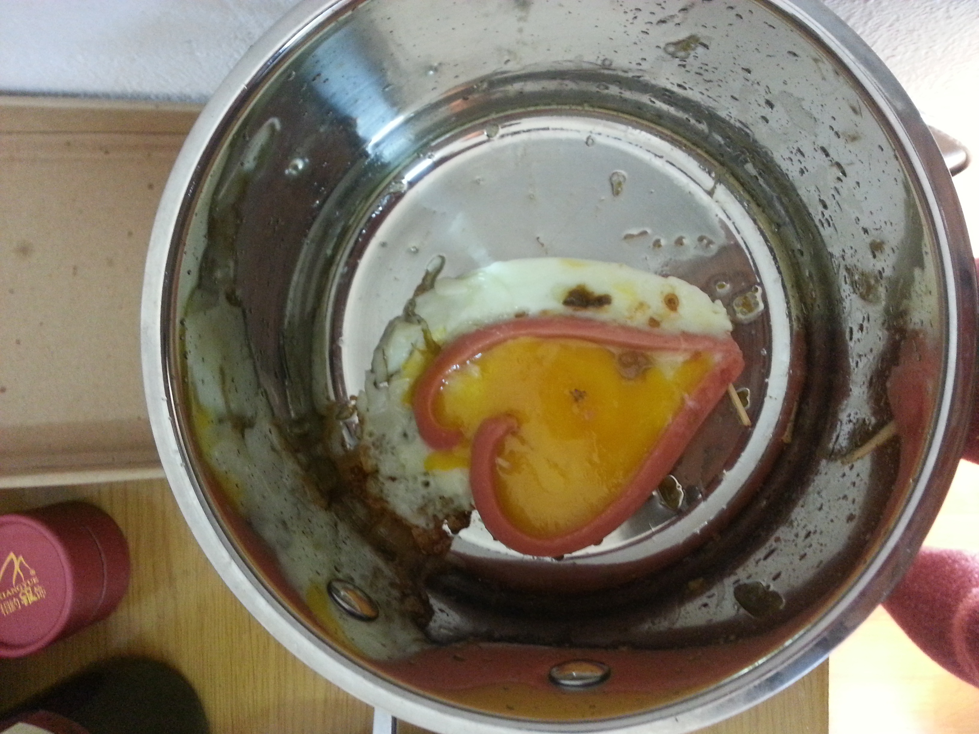 心形煎鸡蛋