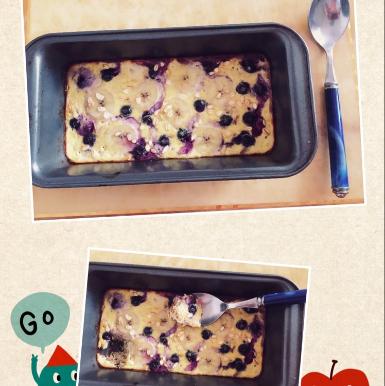 Baked Oatmeal Breakfast 早餐烤燕麦