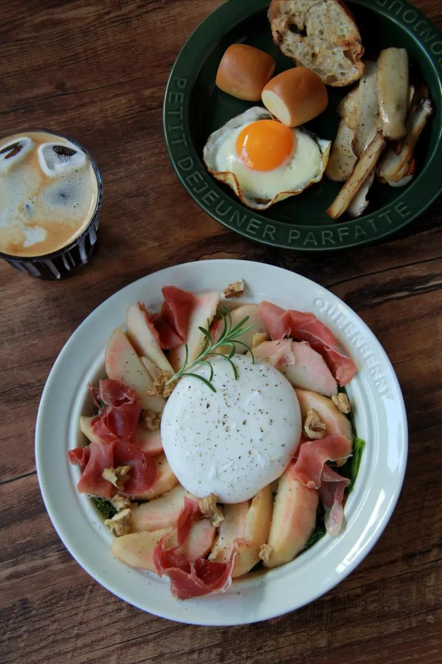 布拉塔奶酪三食
Burrata three ways（持续更新）