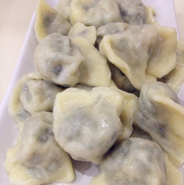 荠菜鲜肉饺子