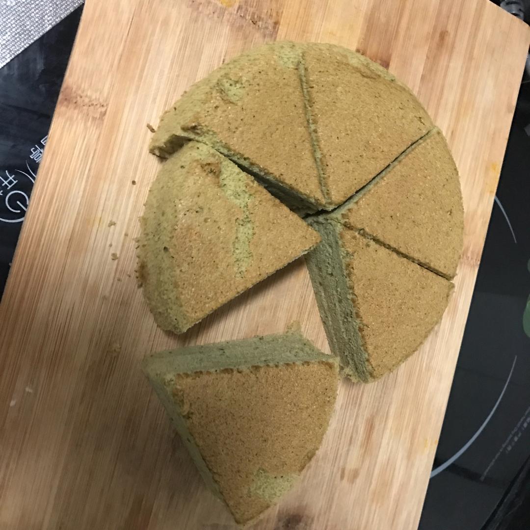 抹茶戚风蛋糕