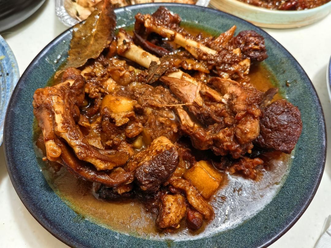 [原创] 东北名菜，铁锅炖大鹅土豆